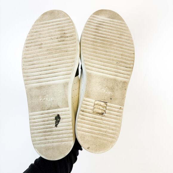 Boden Womens Lace Up Leather Trainers Sneakers Shoes White Green - 37 7 - Picture 8 of 10